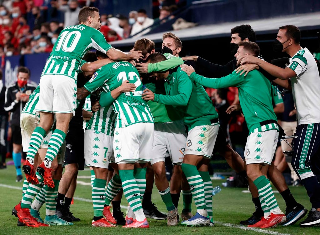 Real Betis se lleva los tres puntos ante el Osasuna