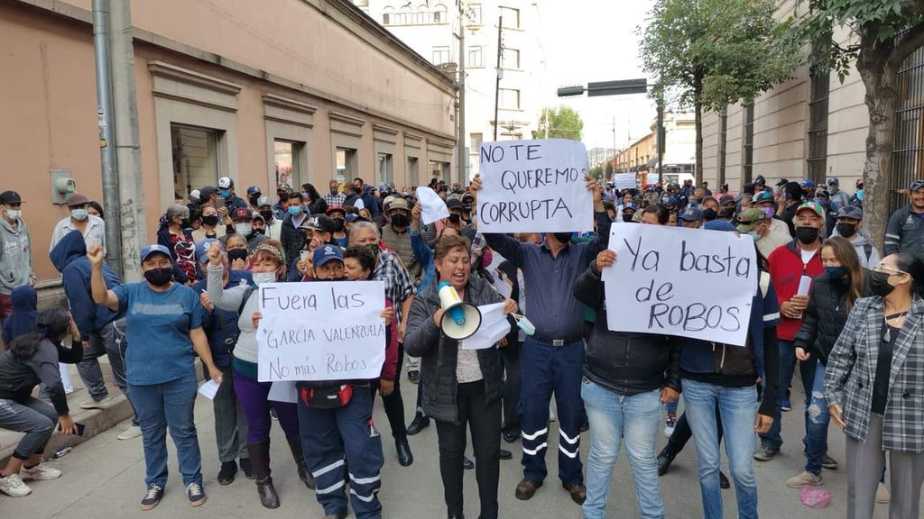 Jornada de protestas en Cabildo de Durango