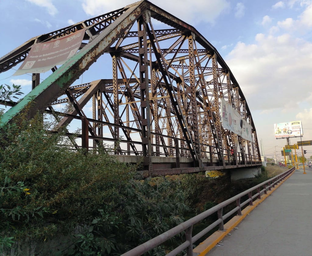 Puente de fierro en Ecatepec, el primo de la Torre Eiffel