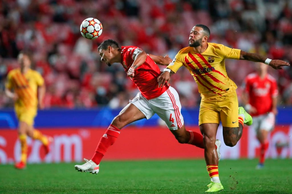 Benfica se muestra superior y derrota al Barcelona