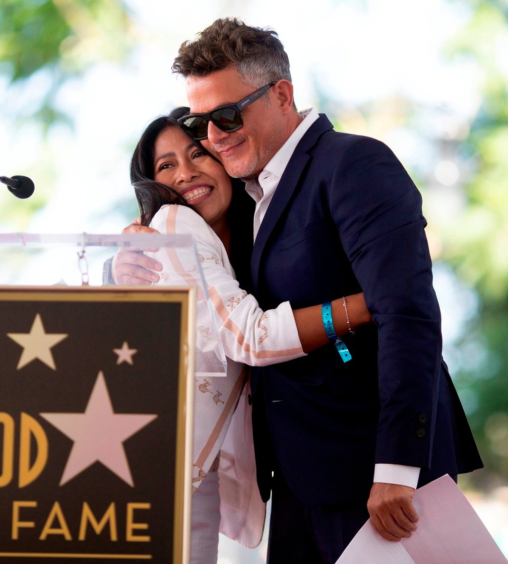 Alejandro Sanz inaugura su estrella en el Paseo de la Fama de Hollywood