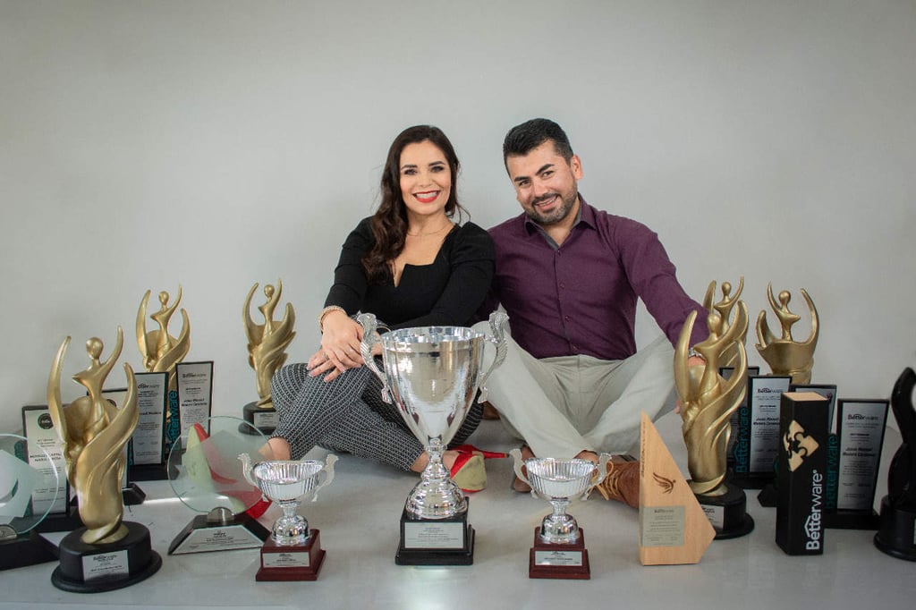 Tere y Manuel, pareja líder