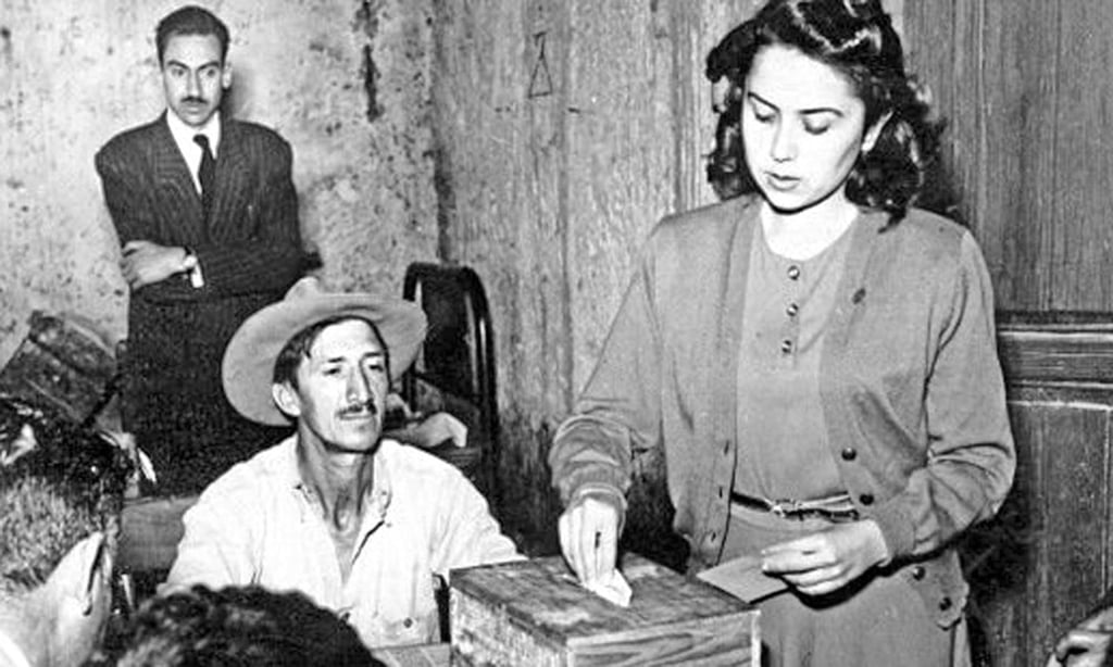 Van 68 años de lucha por el voto femenino