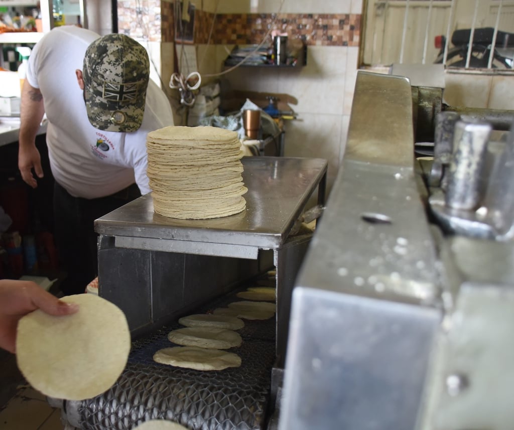 Precio de tortilla en Durango,  sin modificación