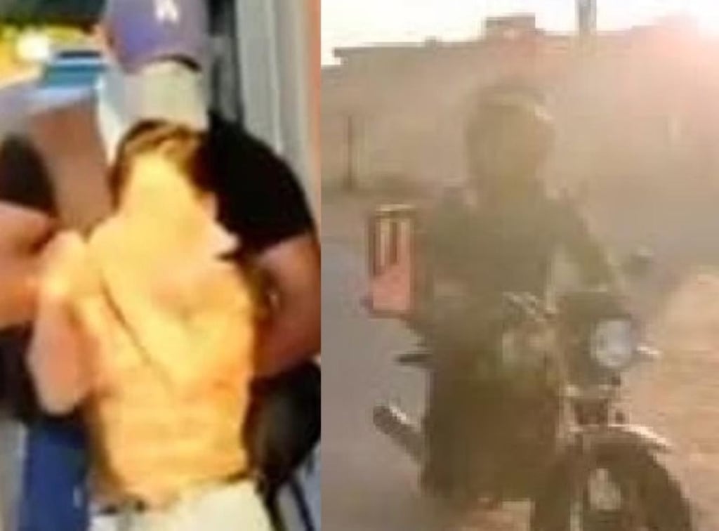 Repartidor intenta frustrar secuestro de una mujer, pero todo se trataba de un trabajo escolar