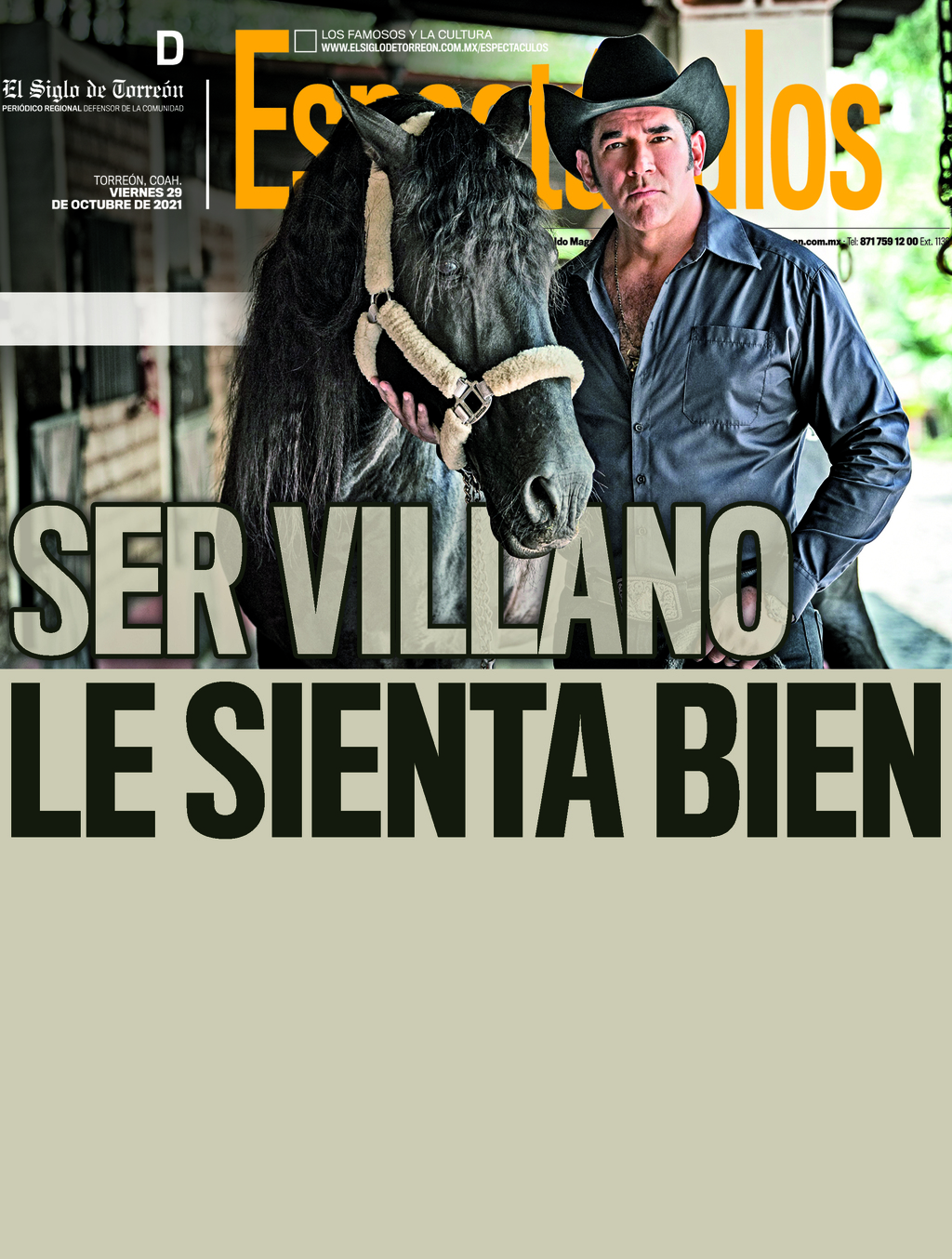 Ser villano le sienta bien a Eduardo Santamarina