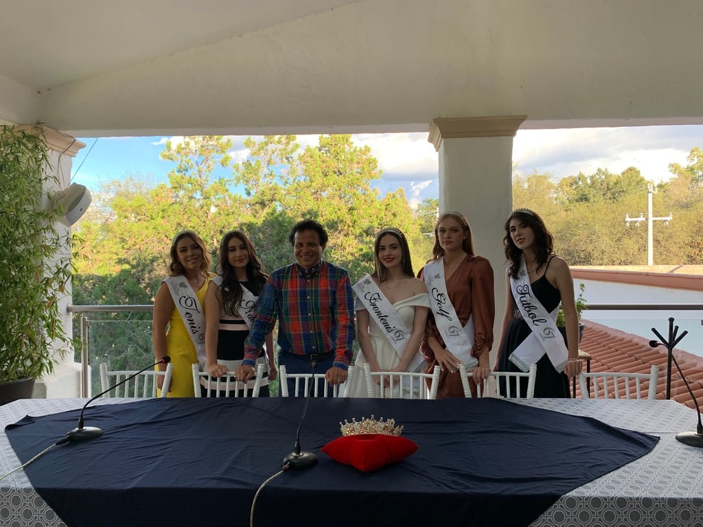 Presentan candidatas a reina del Club Campestre