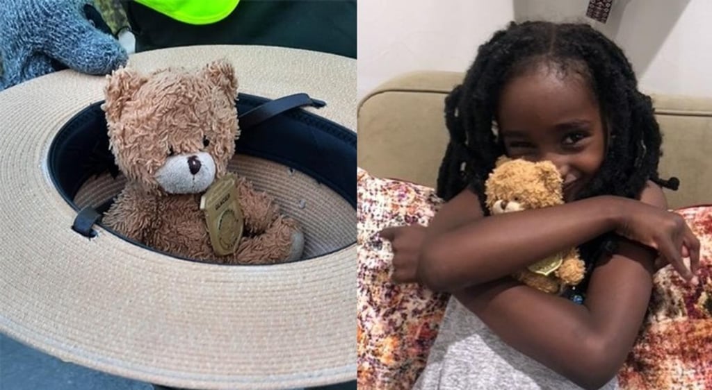 Niña recupera a su oso de peluche perdido hace un año en un parque de Estados Unidos
