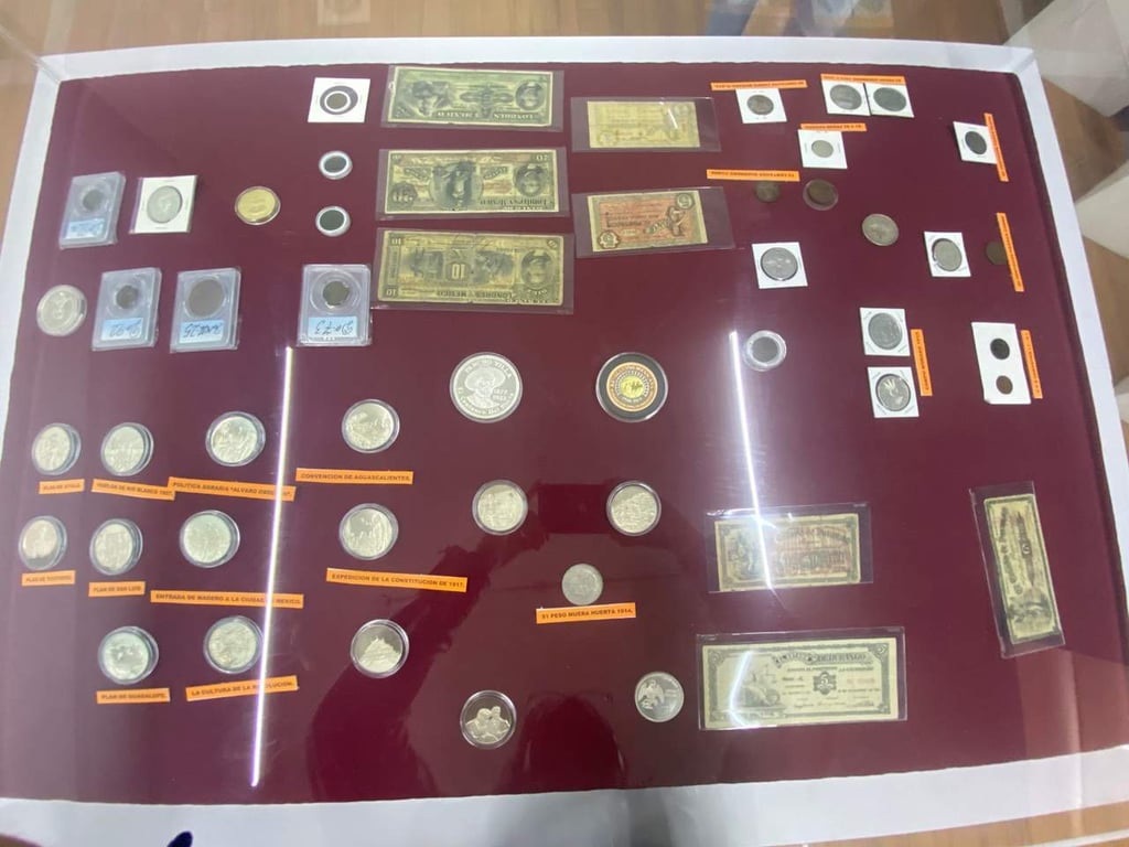 Exhiben las monedas revolucionarias de Durango