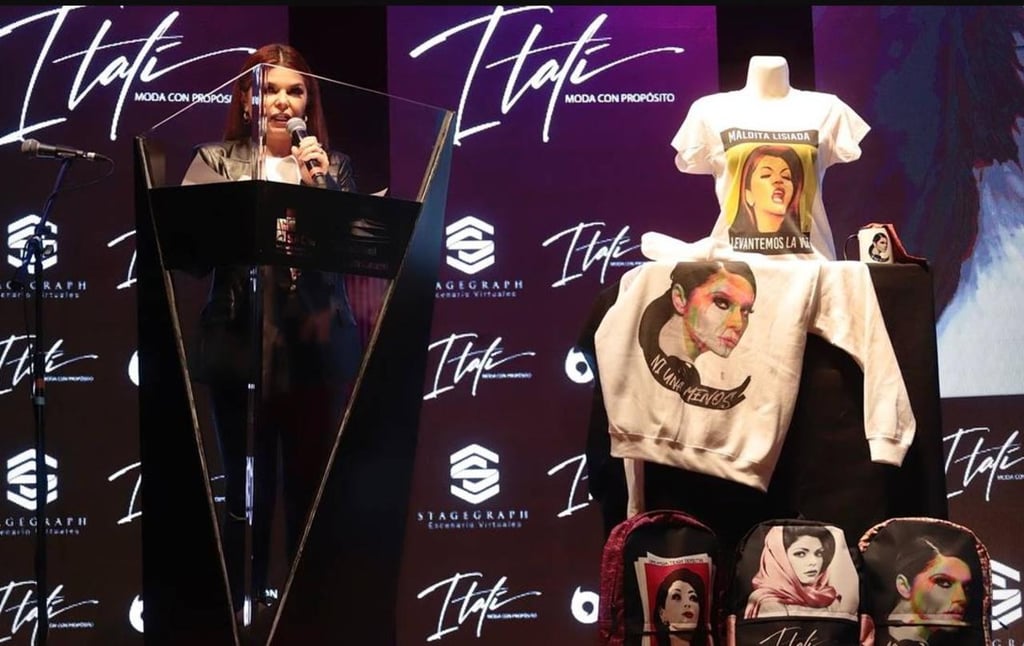 Itatí Cantoral lanza 'merch' con 'maldita lisiada' y otros personajes