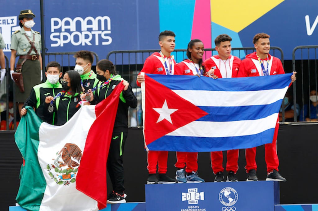 Clavadistas dan a México su primera medalla en Panamericanos Junior Cali-Valle 2021