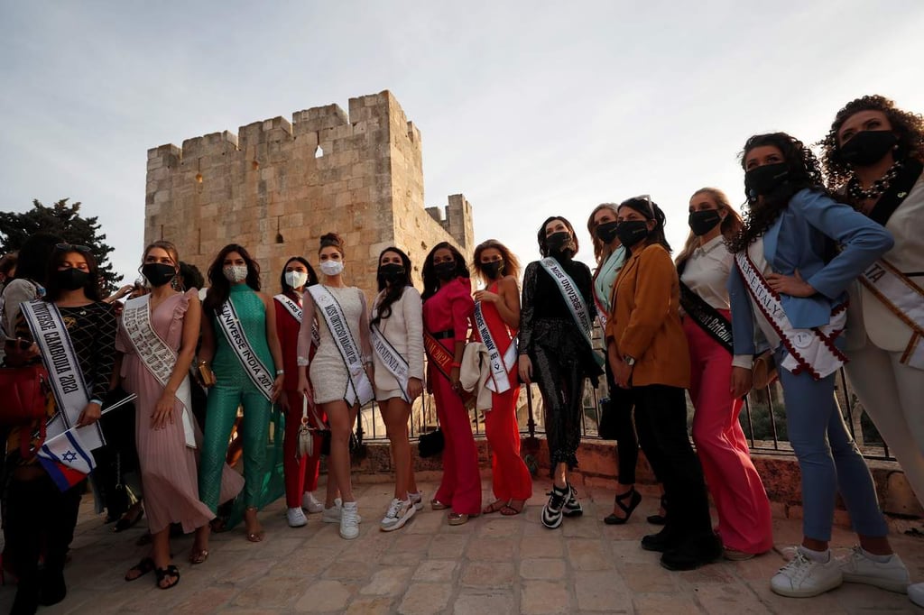 Miss Universo: ya están en Israel las representantes de belleza