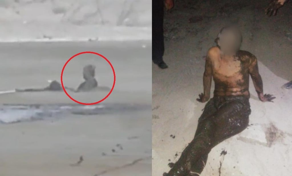 Rescatan a hombre que estuvo tres días atrapado en un pantano en Nezahualcóyotl