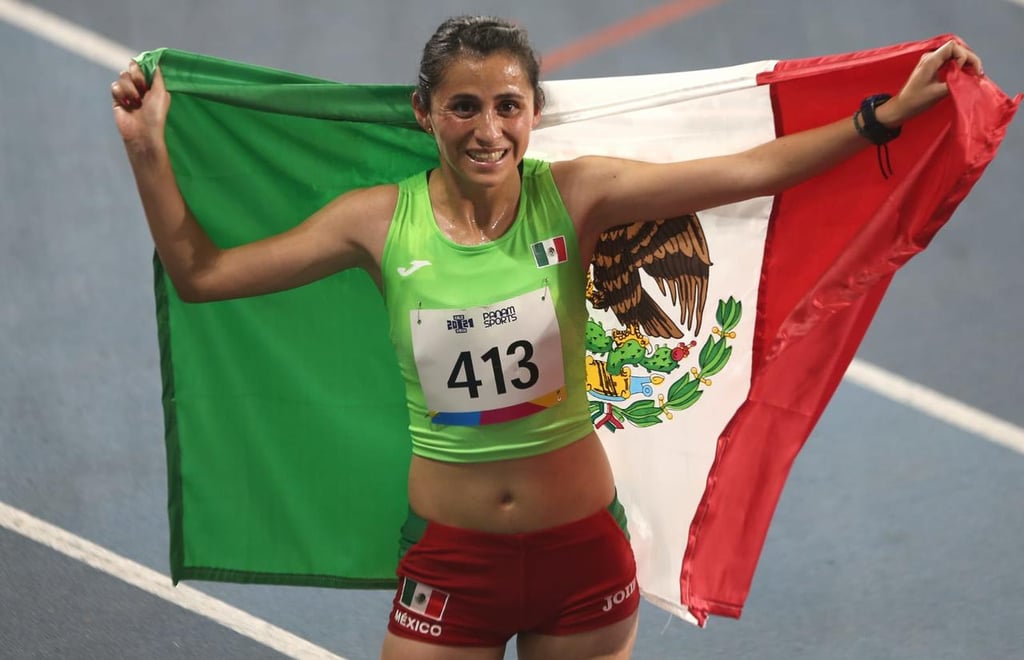 María Ruiz gana para México la primera medalla de atletismo en Cali-Valle 201