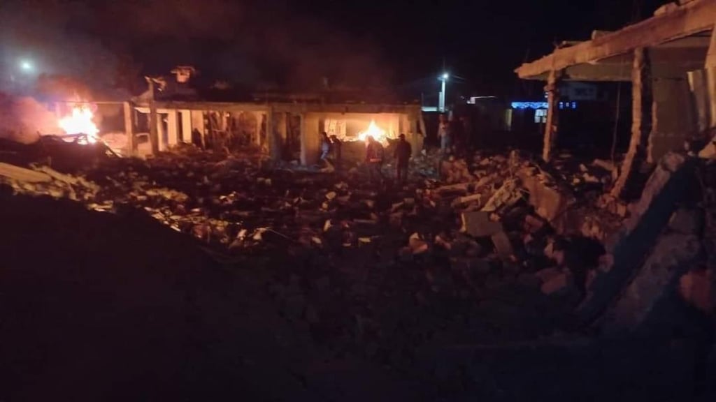 Al menos 20 heridos deja explosión de polvorín en Santiago Tenango, Puebla