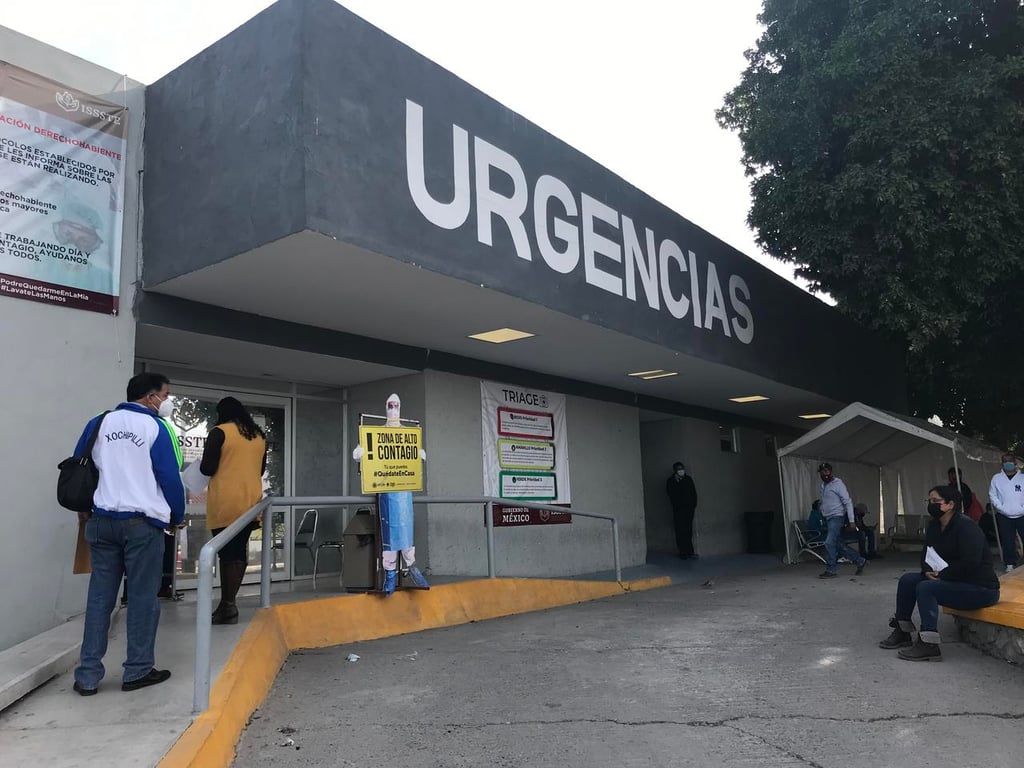 Hospital del ISSSTE en Gómez Palacio a su máxima capacidad en área COVID