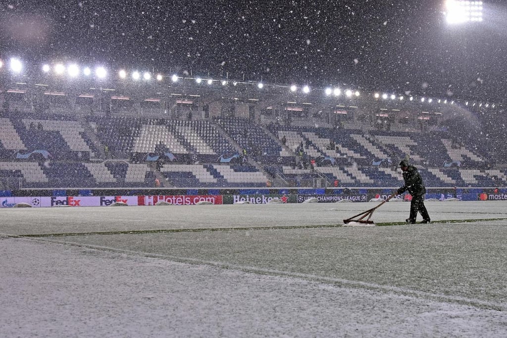 Atalanta vs Villarreal se pospone por nevada en Italia