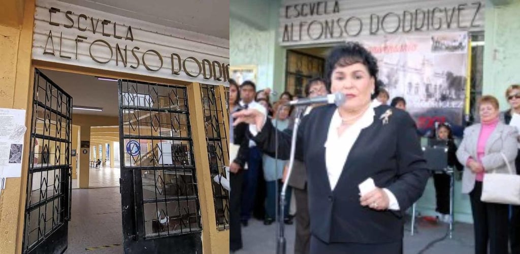 Alfonso Rodríguez, la escuela de Torreón que vio crecer a Carmelita Salinas