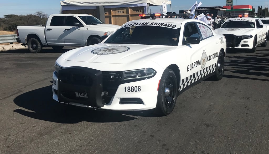 Recupera Guardia Nacional camioneta blindada con reporte de robo