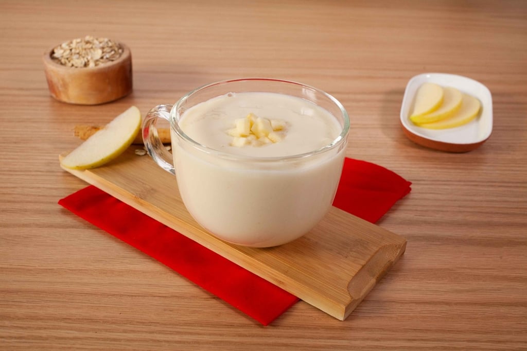 Receta: atole de manzana