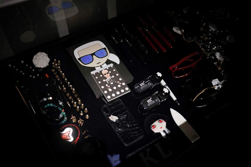 Pertenencias de Karl Lagerfeld a subasta