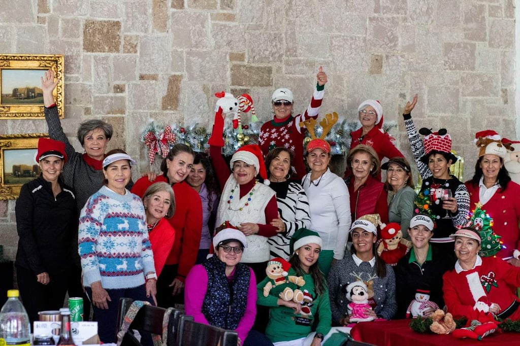 Comité de Golf del Campestre disfrutó de convivio navideño