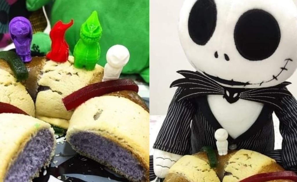¿Te gusta la Navidad y el Halloween? Esta 'extraña' Rosca de Reyes es para ti