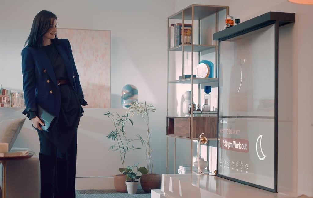 LG lanza sus nuevas pantallas OLED transparentes