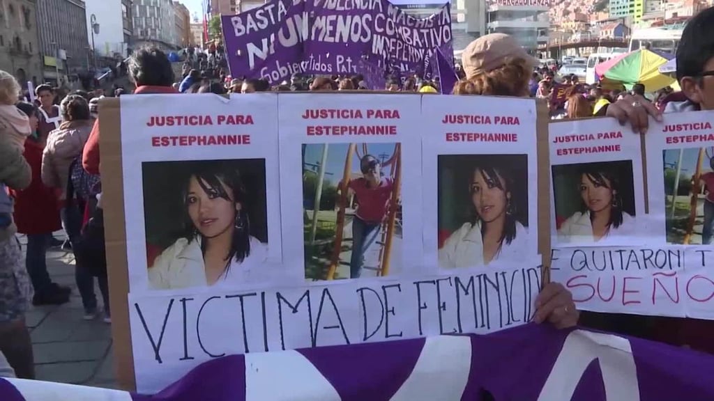 Bolivia registró 108 feminicidios en 2021