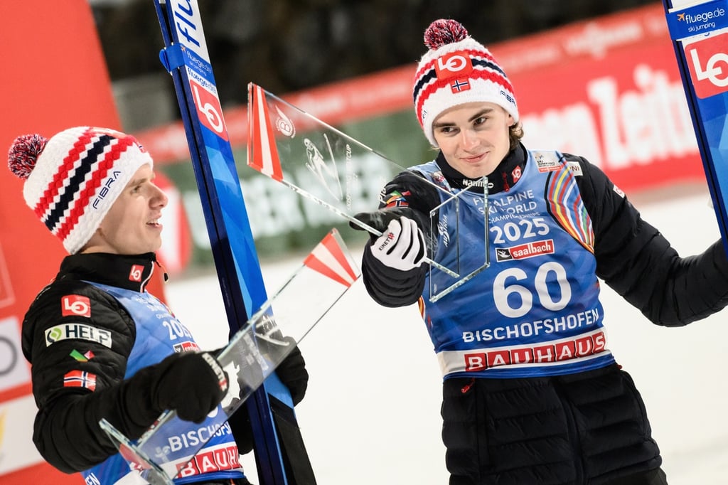 Lindvik y Granerud firman 'doblete' noruego en esquí