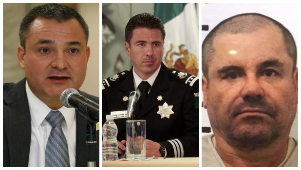 FGR gira órdenes de aprehensión contra Genaro García Luna, Luis Cárdenas Palomino y Joaquín 'Chapo' Guzmán