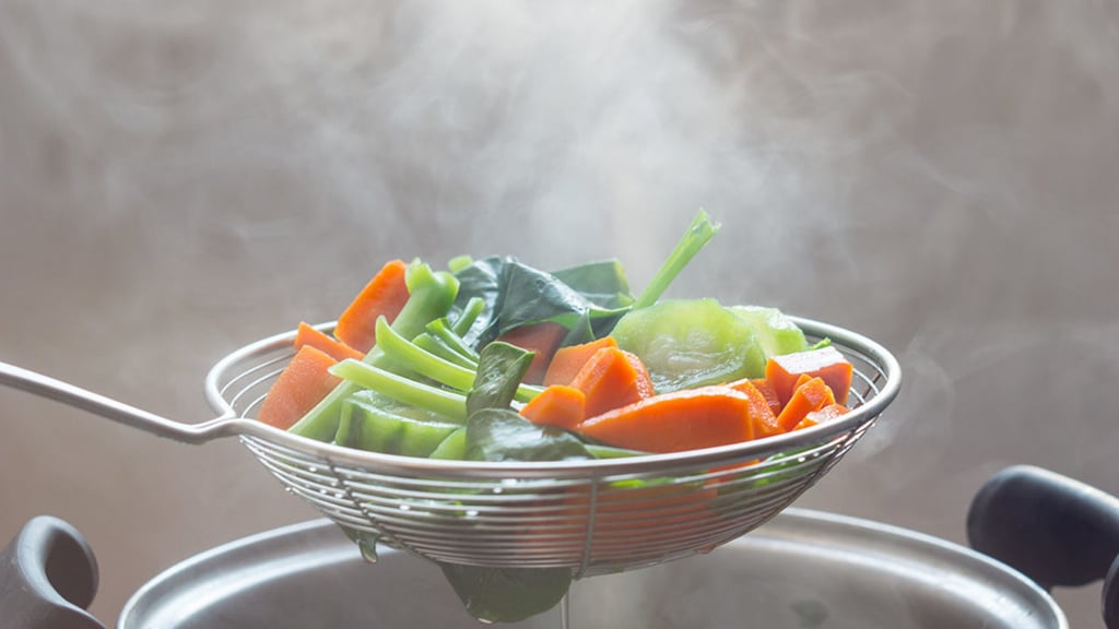 La cocción al vapor, una forma saludable de cocinar