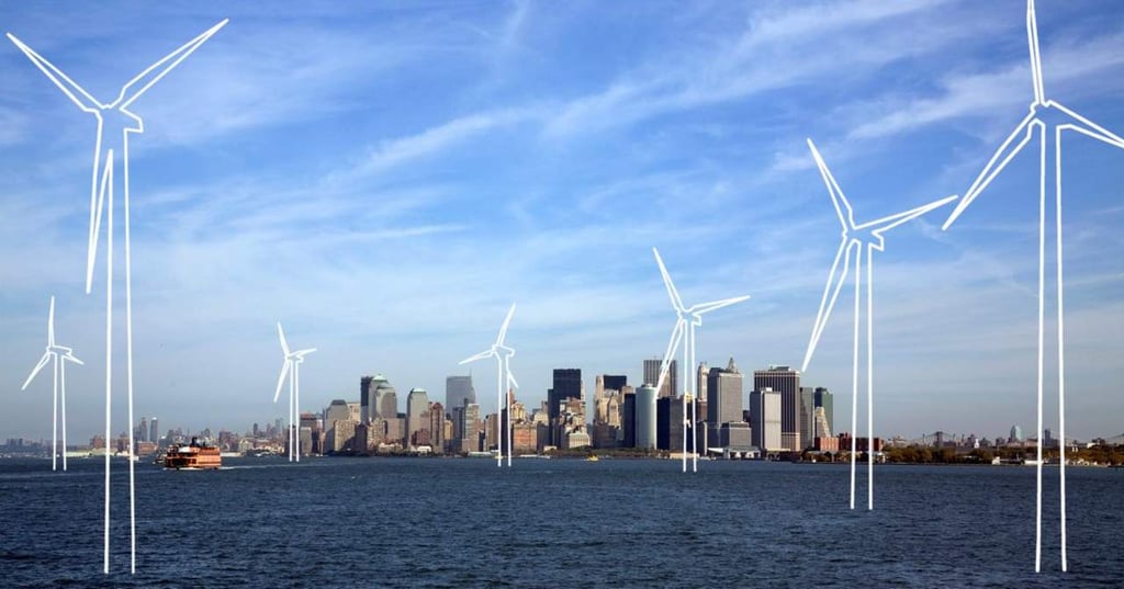 Joe Biden anuncia licitación de un parque eólico marítimo en Nueva York