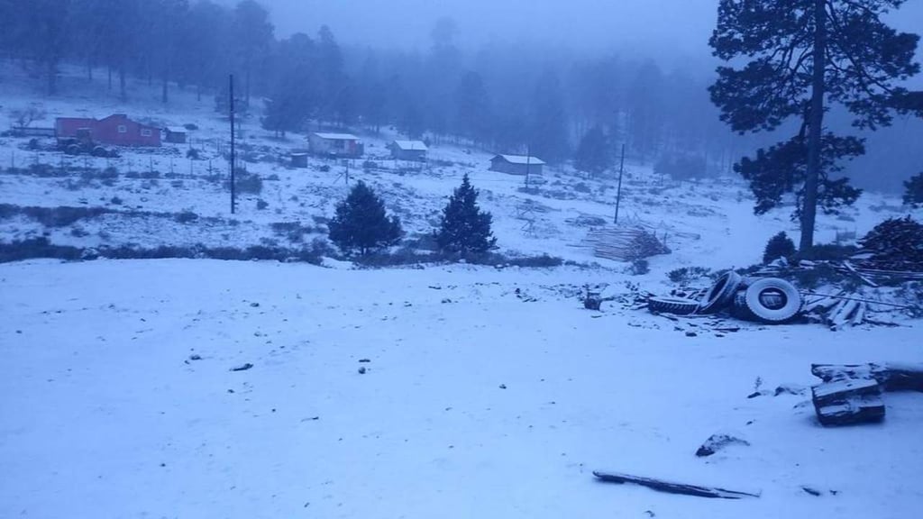 Prevén posible caída de nieve en Durango