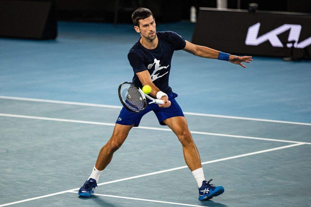 El partido de Novak Djokovic fuera de la cancha contra Australia