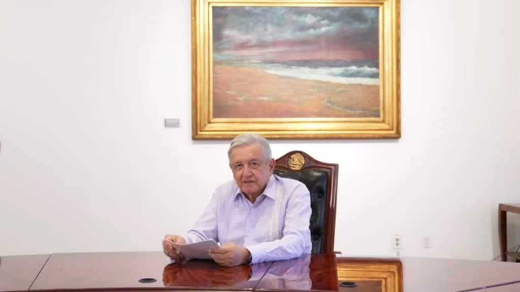 López Obrador reaparece en video durante homenaje al poeta Carlos Pellicer