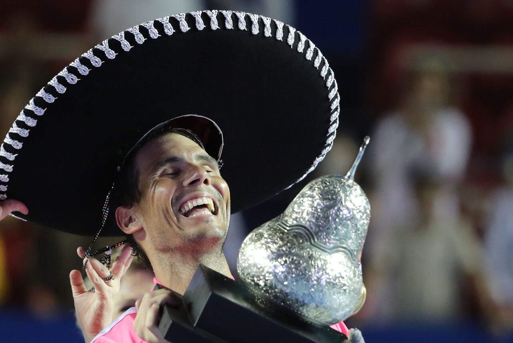 Rafael Nadal vuelve en febrero a México para disputar el Abierto de Acapulco 2022