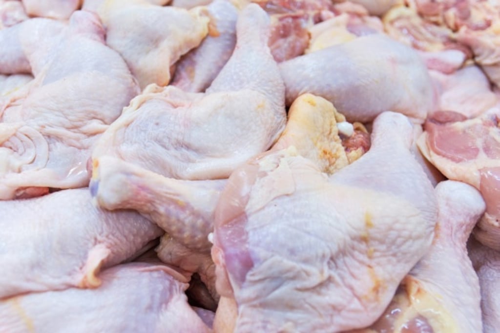 Producción de pollo cayó 2.5% en 2021
