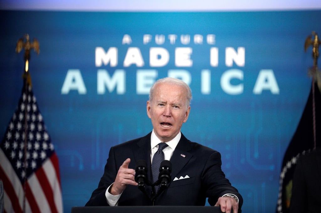 Presidente Joe Biden insta al Congreso a aprobar legislación para reforzar semiconductores