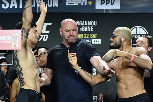 Trilogía de Moreno ante Figueiredo en UFC, hoy en California