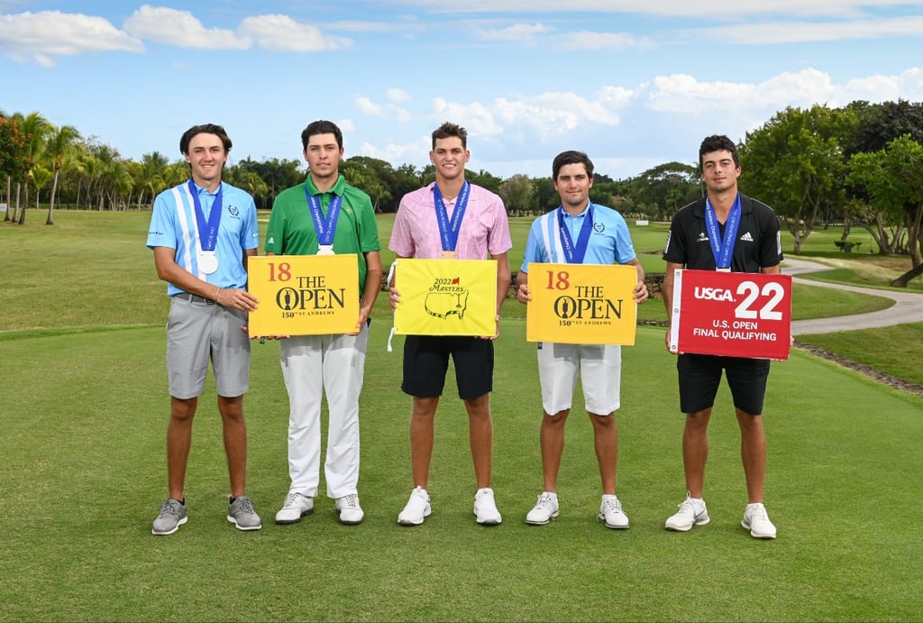 El golfista mexicano Santiago de la Fuente, logra el segundo lugar en República Dominicana