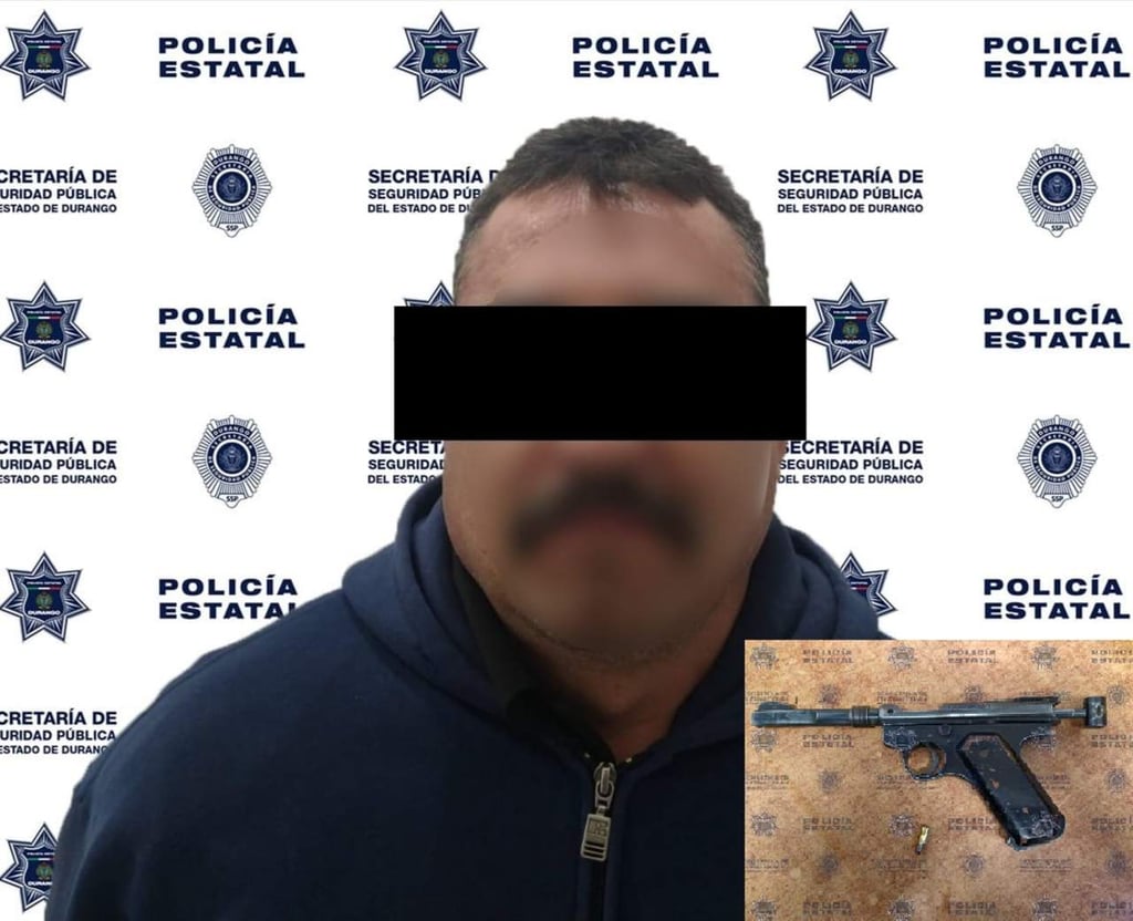 Andaba armado en la calle y fue arrestado