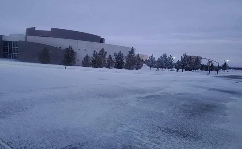 Nevada en Ciudad Juárez provoca temperaturas de hasta -11 grados centígrados