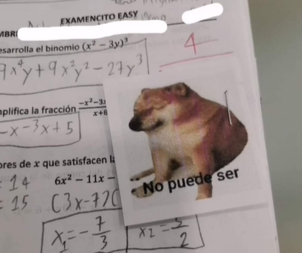 Profesor mexicano se vuelve viral por calificar exámenes con stickers y memes