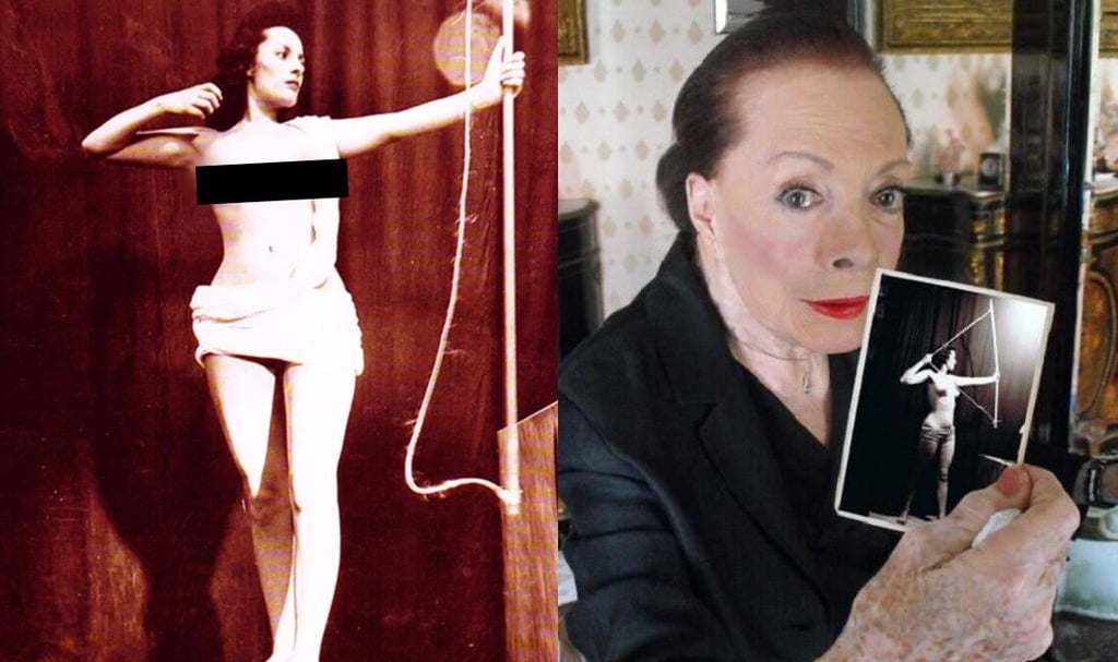 Fallece Helvia Martínez Verdayes a los 100 años, modelo de La Diana Cazadora