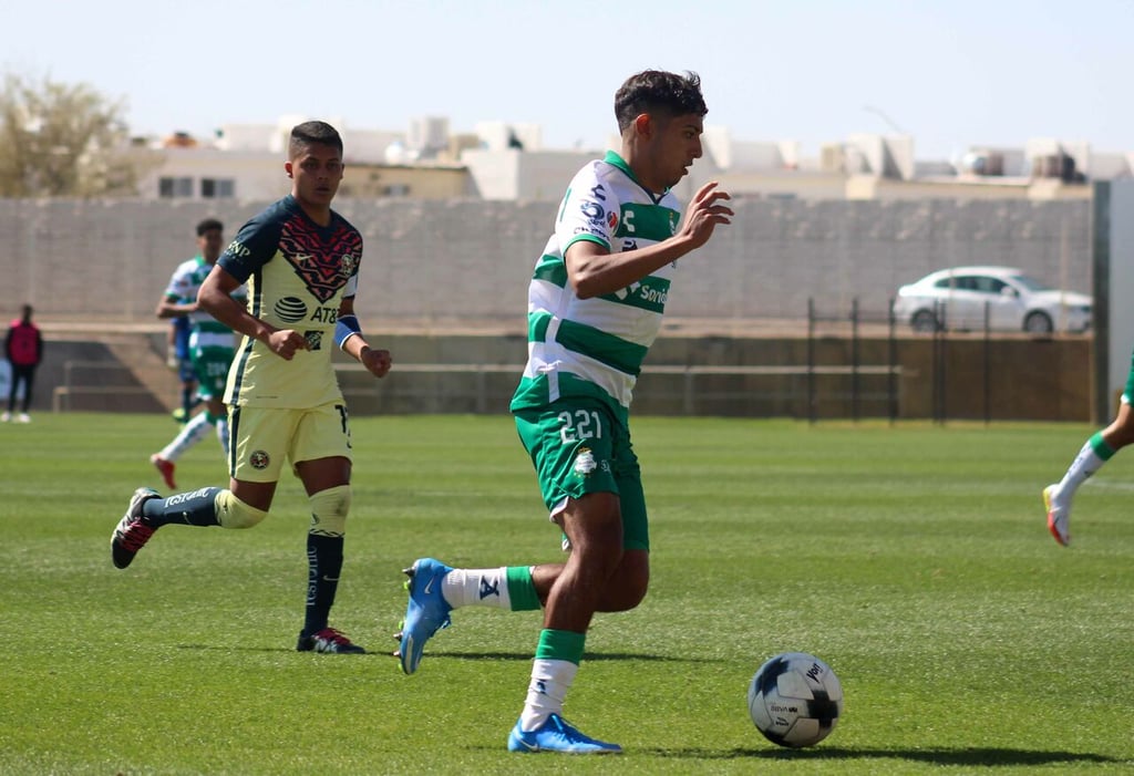 Santos Sub-20 empata contra América; los Guerreros suman 4 puntos en la tabla de posiciones