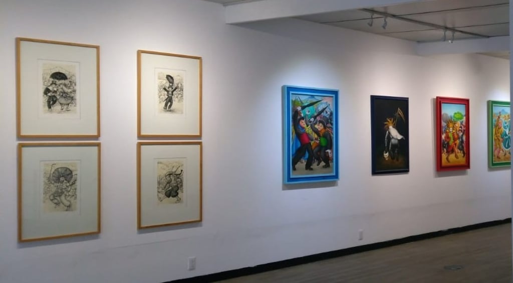 'Umbrales de Xochitiotzin' en Salón de la Plástica Mexicana