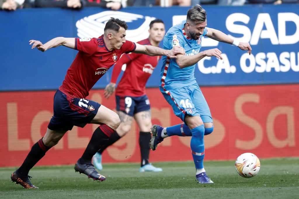 Héctor Herrera hizo un partidazo: Diego Simeone tras victoria contra Osasuna