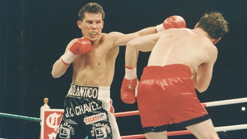 Un día como hoy, el legendario Julio César Chávez derrotó a Greg Haugen