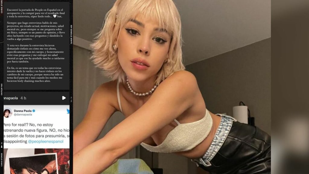 Danna Paola presume portada pero al comprarla estalla por lo que dicen de su cuerpo